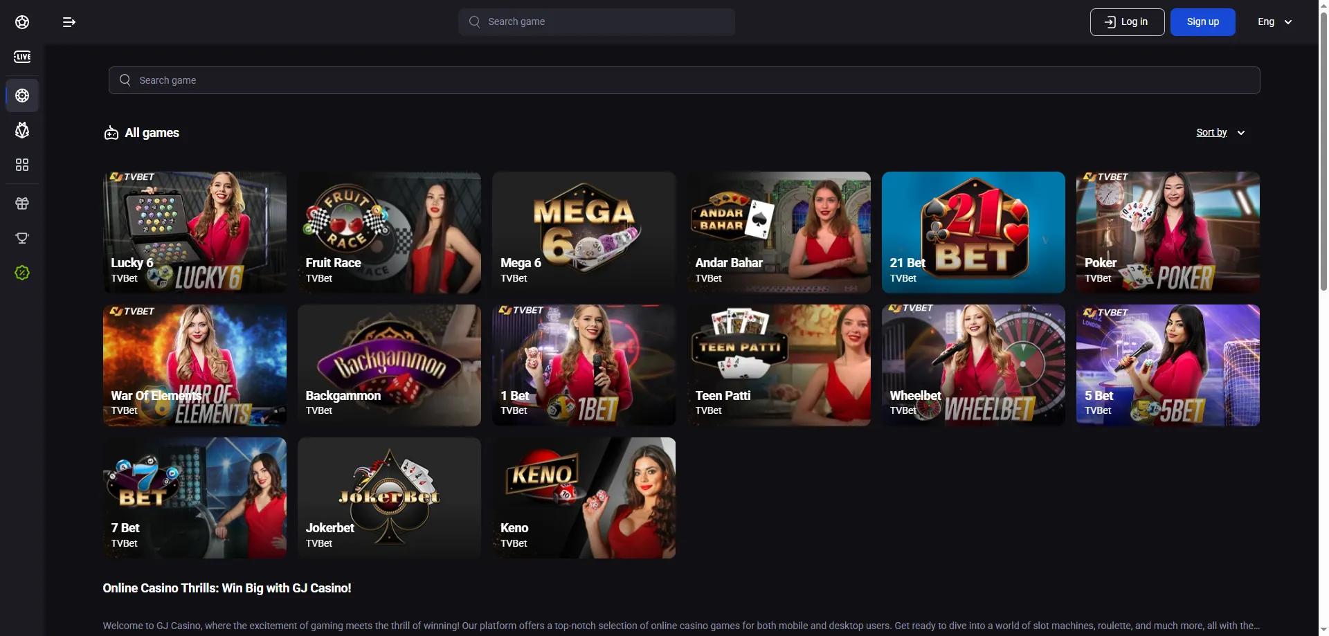 GJ Casino mobiilirakendus Androidile ja iOS-ile &mdash; t&auml;ielik m&auml;nguvalik